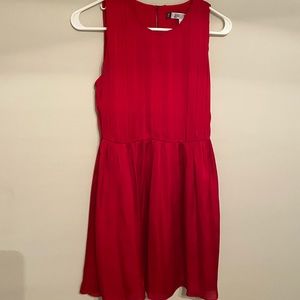 Red Jennifer Lopez Cocktail Dress